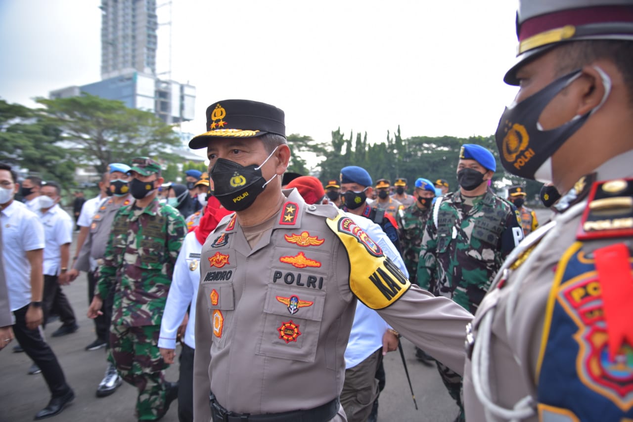 Hari Pertama Operasi Ketupat Krakatau 2021, Polda Lampung