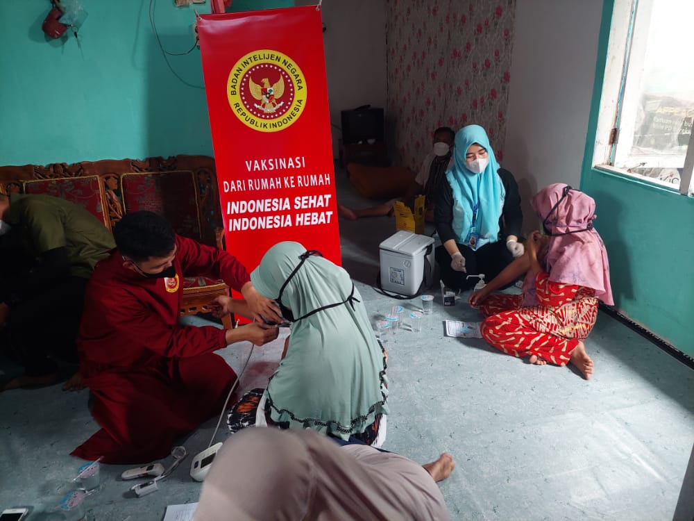 BINDA LAMPUNG VAKSINASI 5.500 ORANG