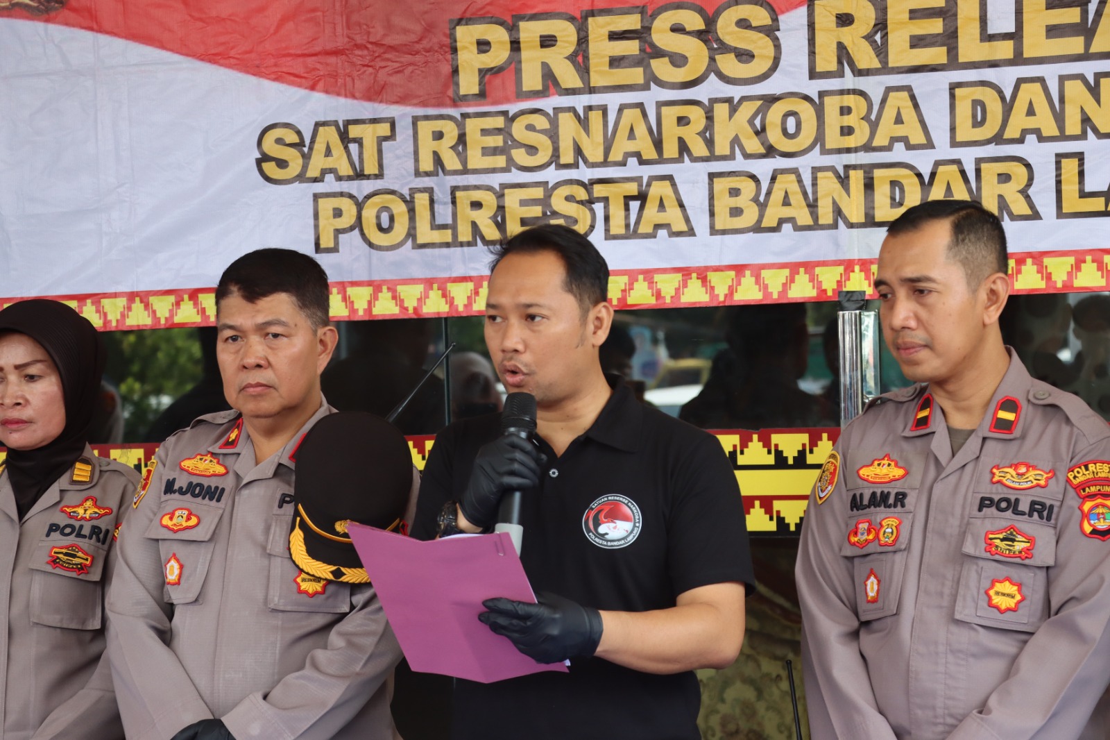 Ops Antik Krakatau 2023, Polresta Bandar Lampung Ungkap 32 Kasus dan Tangkap 44 Tersangka