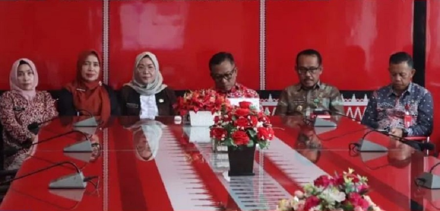 Pemkot Bandar Lampung Ikuti Zoom Meeting Peluncuran Laporan Tahunan Ombudsman RI