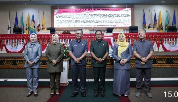 Catatan Inflasi Lampung Berada Pada Level 2,84% (year on year) Saat Rapat Paripurna DPRD Lampung