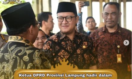 Ketua DPRD Provinsi Lampung hadir dalam Briefing bersama Pj. Gubernur Lampung tentang Netralitas ASN dalam rangka PILKADA serentak di Provinsi Lampung