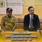 Anggota Komisi V DPRD Provinsi Lampung Hadiri Upacara Bendera HANTARU