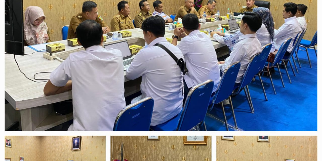 Pemkab Pesawaran dan PT. PLN (Persero) Unit Induk Distribusi Lampung UP3 Pringsewu dan UP3 Tanjung Karang Gelar Rapat Pembahasan Sinkronisasi Data Pelanggan