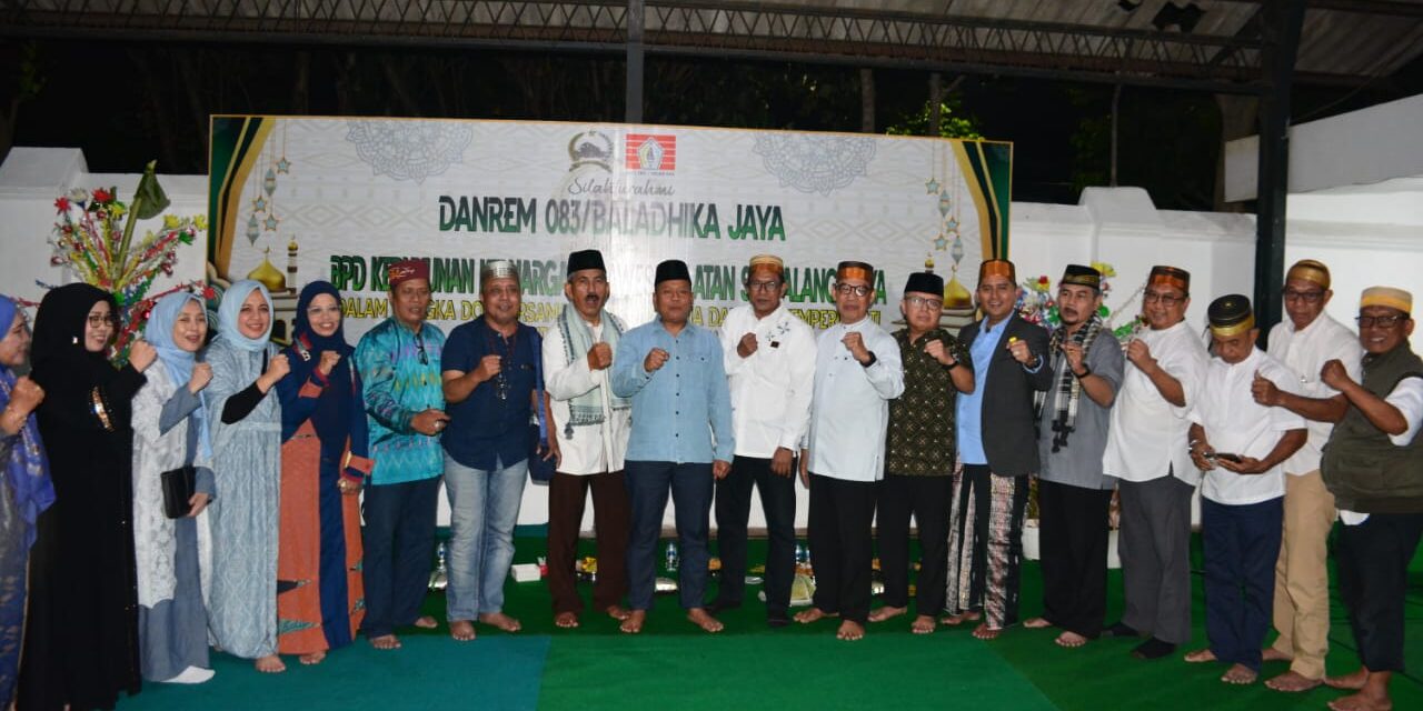 Danrem 083/Bdj ajak warga Sulsel di Malang Raya Merajut Kebersamaan